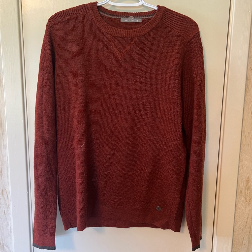 Smartwool Orange/Red Crewneck Sweater